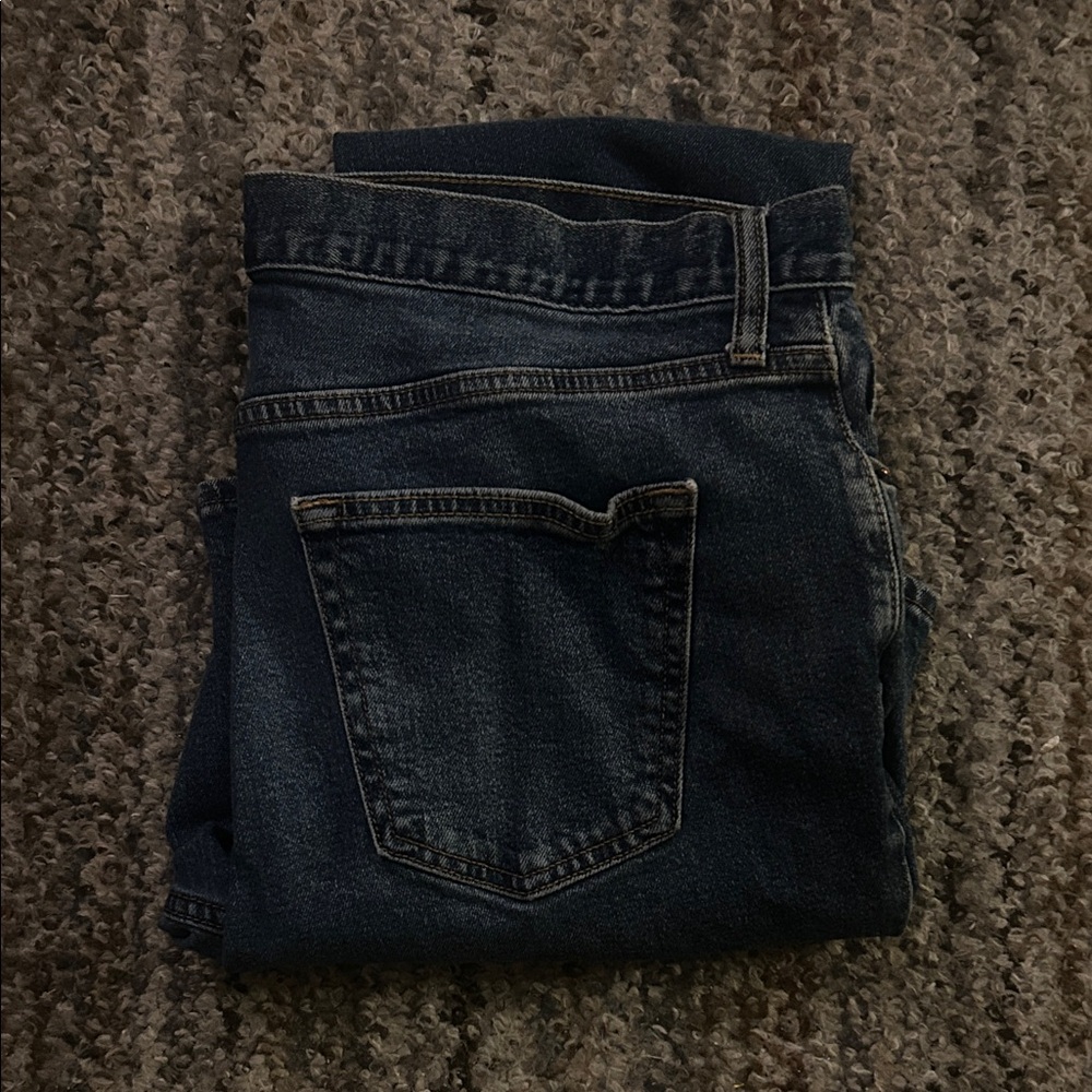 Old Navy Blue Denim Jeans - Shrunk to Skinny Fit (Tag 34/34, Actual Fit Skinny)